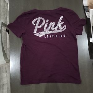 Victoria's secret pink short sleeve shirt